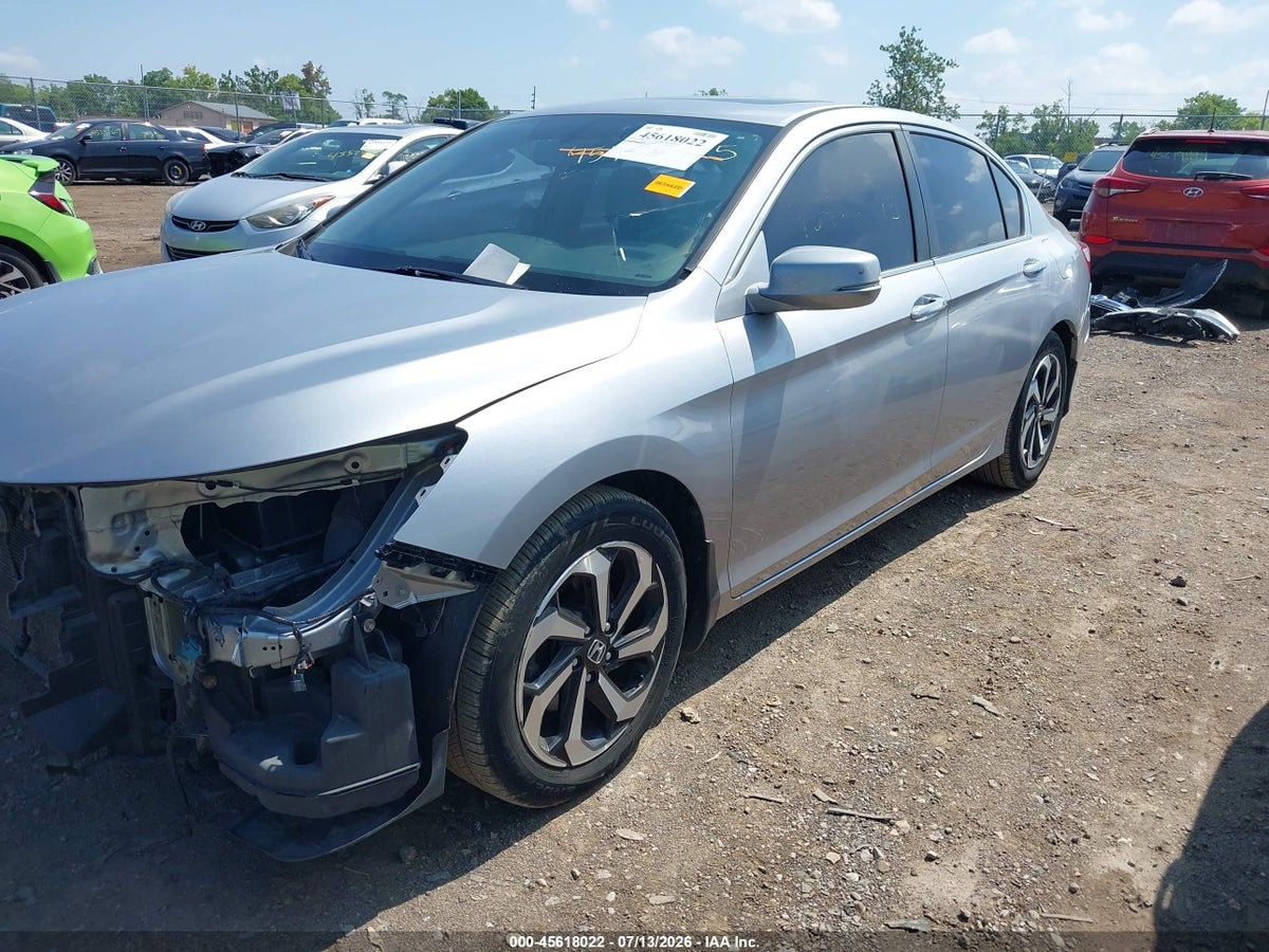 2017 HONDA ACCORD EX-L — снимка 2