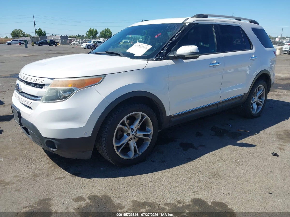 2013 FORD EXPLORER LIMITED — снимка 2