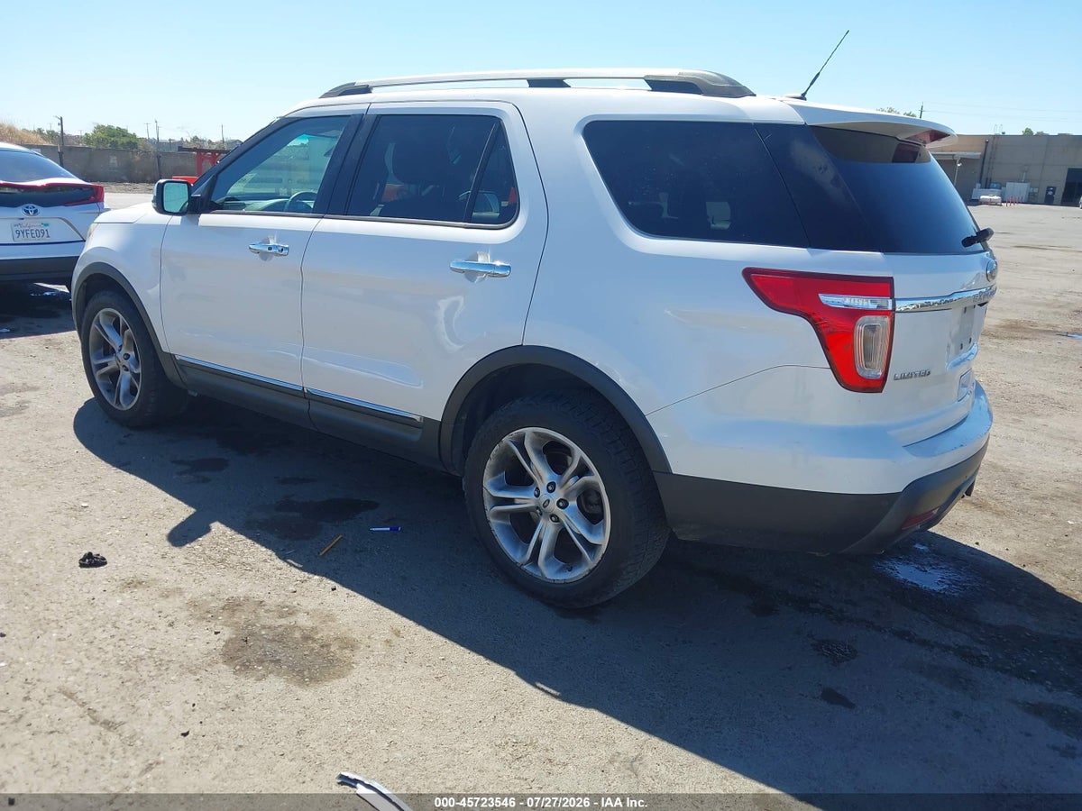 2013 FORD EXPLORER LIMITED — снимка 3
