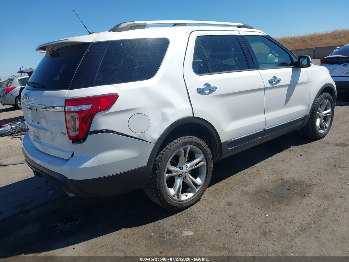 2013 FORD EXPLORER LIMITED — снимка 4