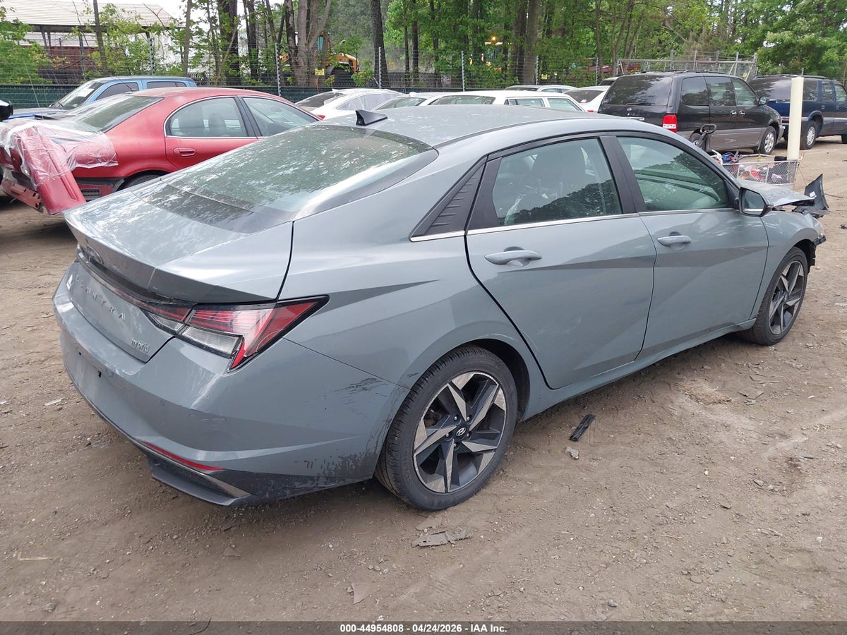 2021 HYUNDAI ELANTRA HYBRID LIMITED — снимка 4