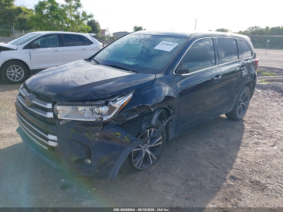 2018 TOYOTA HIGHLANDER LE PLUS — снимка 2