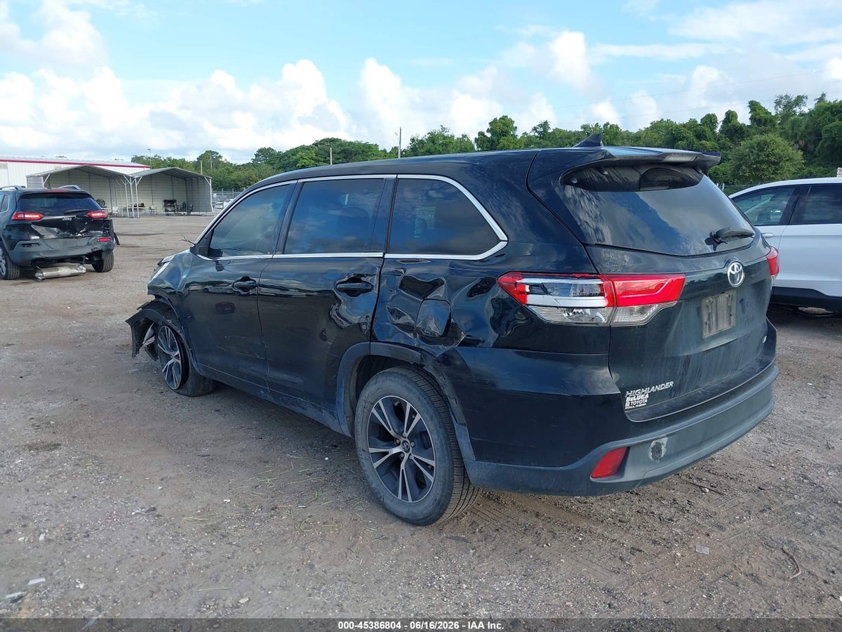 2018 TOYOTA HIGHLANDER LE PLUS — снимка 3