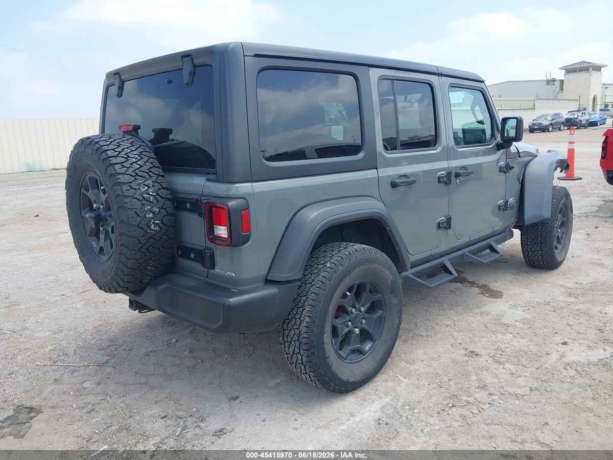 2018 JEEP WRANGLER UNLIMITED SPORT S 4X4 — снимка 4