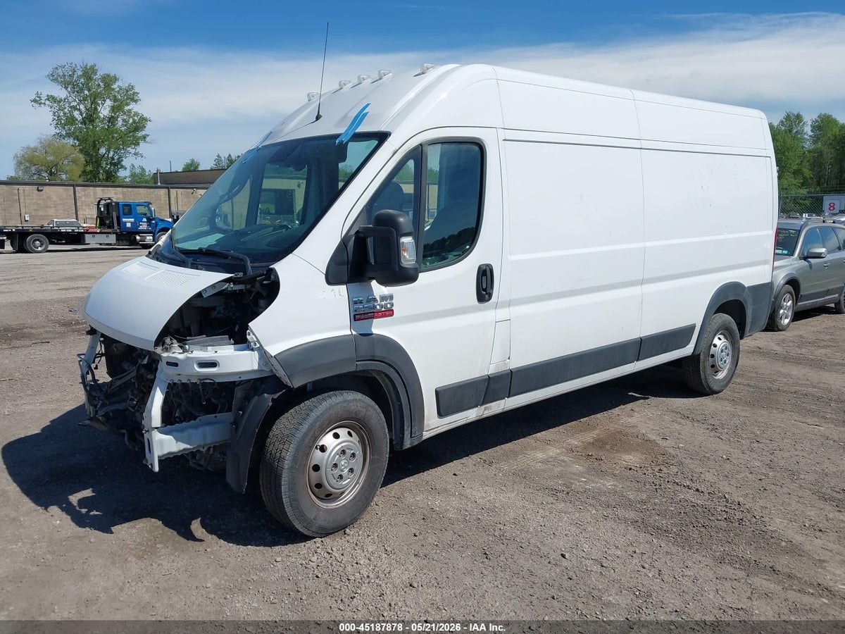 2021 RAM PROMASTER 2500 HIGH ROOF 159 WB — снимка 2