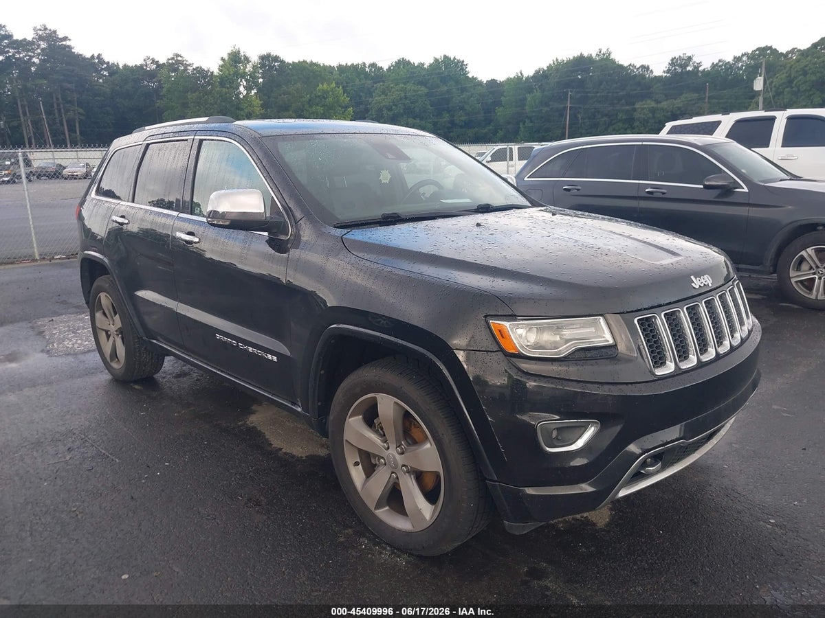 2014 JEEP GRAND CHEROKEE OVERLAND