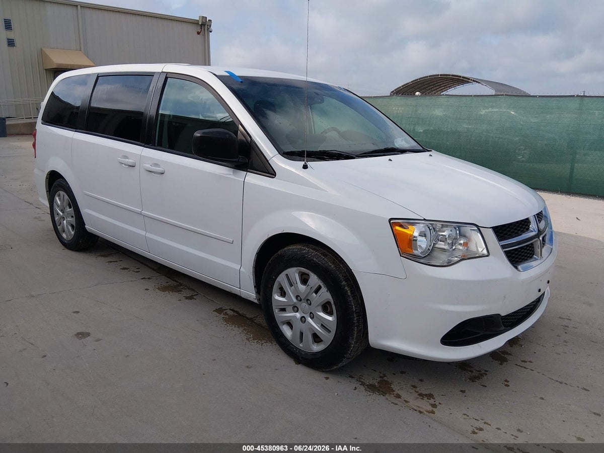 2017 DODGE GRAND CARAVAN SE