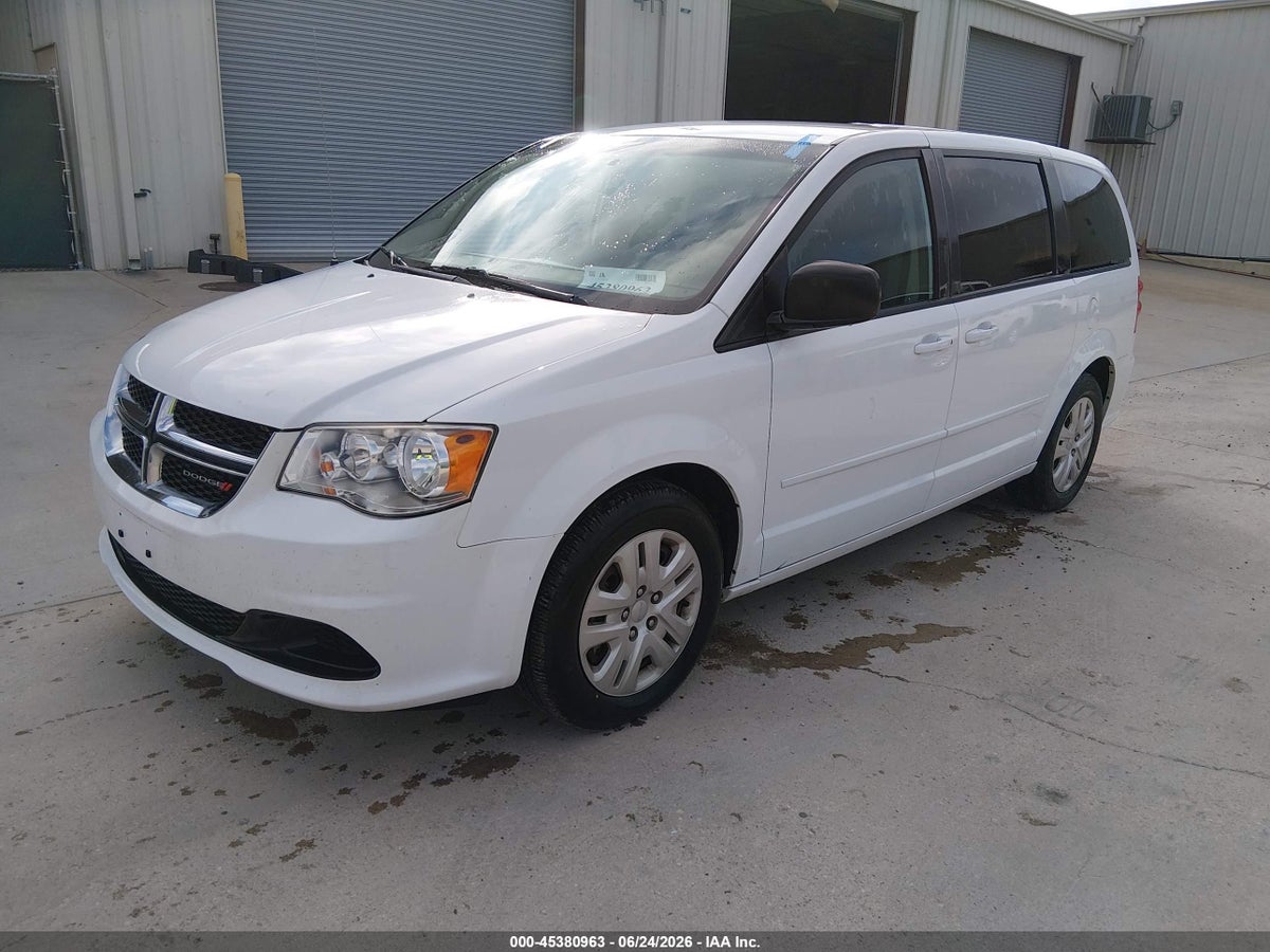 2017 DODGE GRAND CARAVAN SE — снимка 2