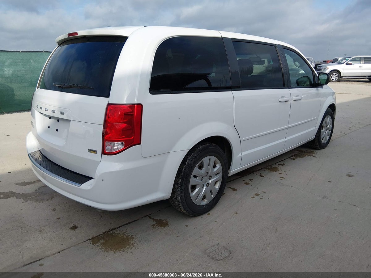 2017 DODGE GRAND CARAVAN SE — снимка 4