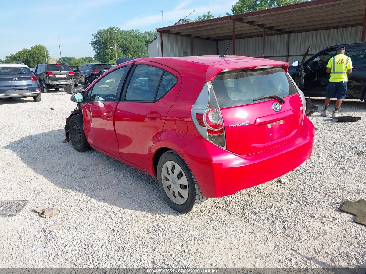 2012 TOYOTA PRIUS C ONE — снимка 3