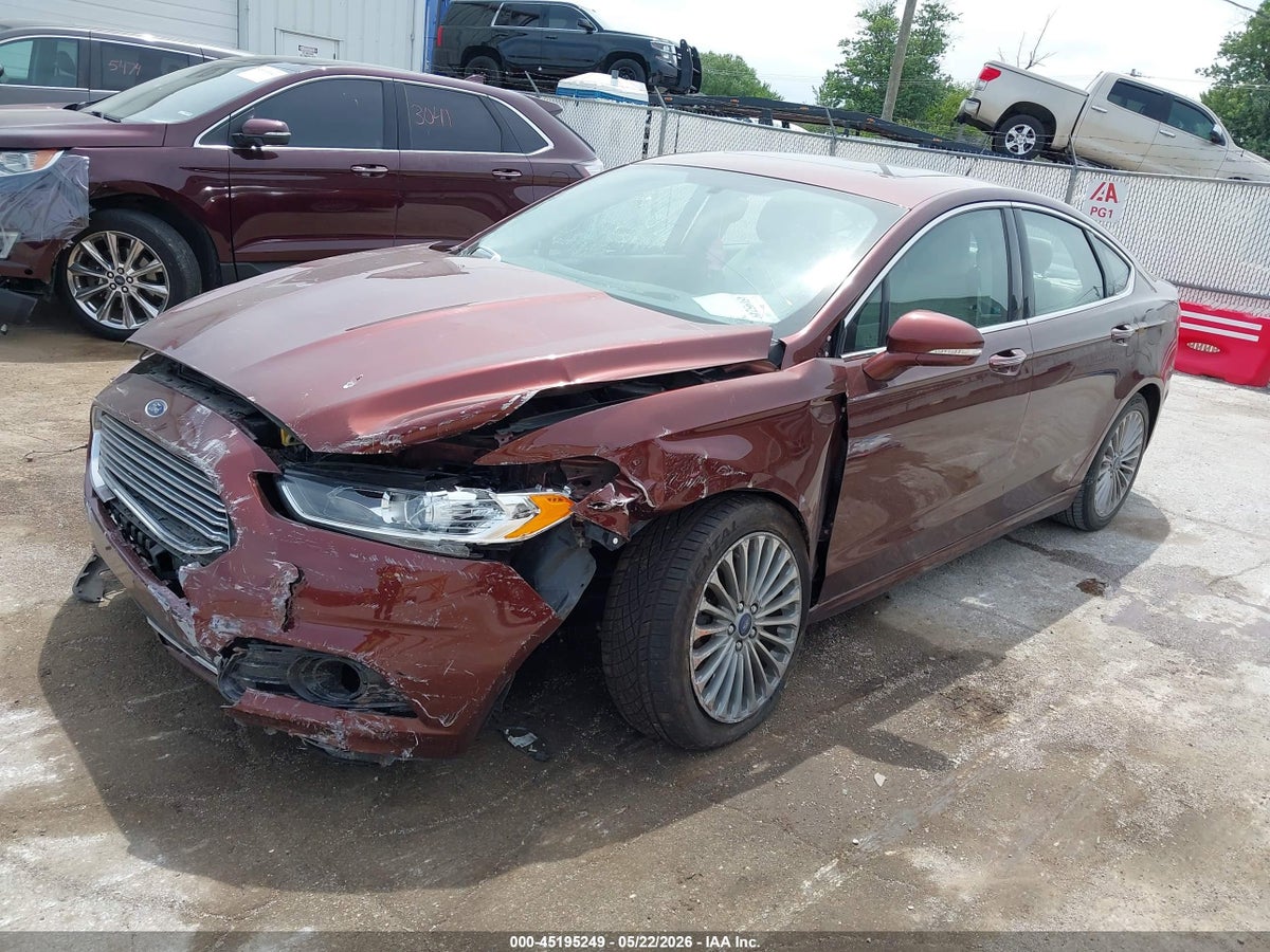 2016 FORD FUSION TITANIUM — снимка 2