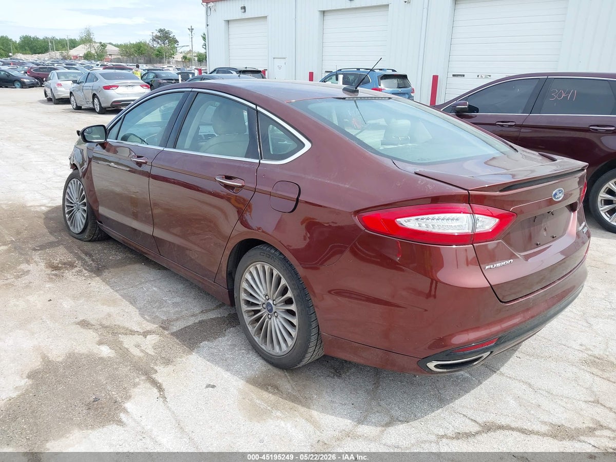 2016 FORD FUSION TITANIUM — снимка 3