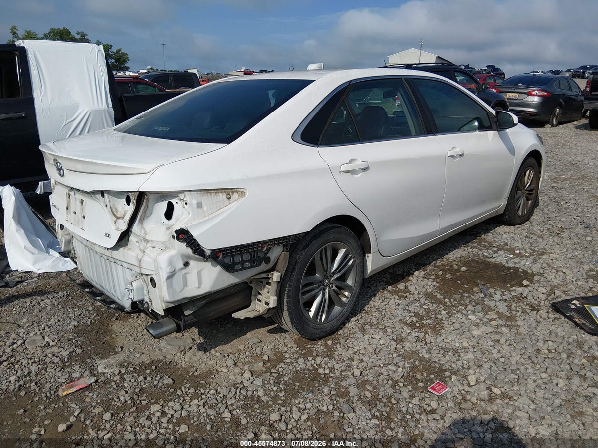 2017 TOYOTA CAMRY SE — снимка 4