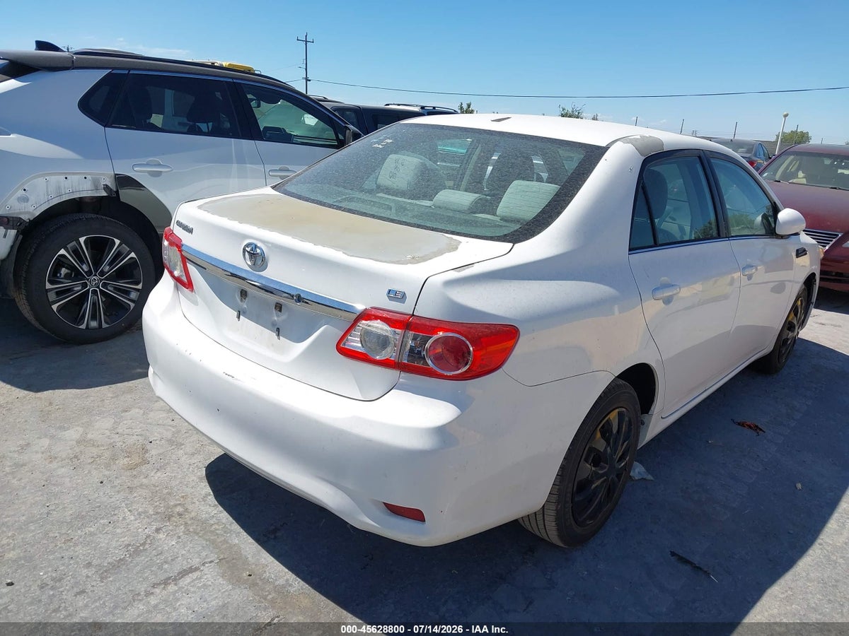 2013 TOYOTA COROLLA LE — снимка 4