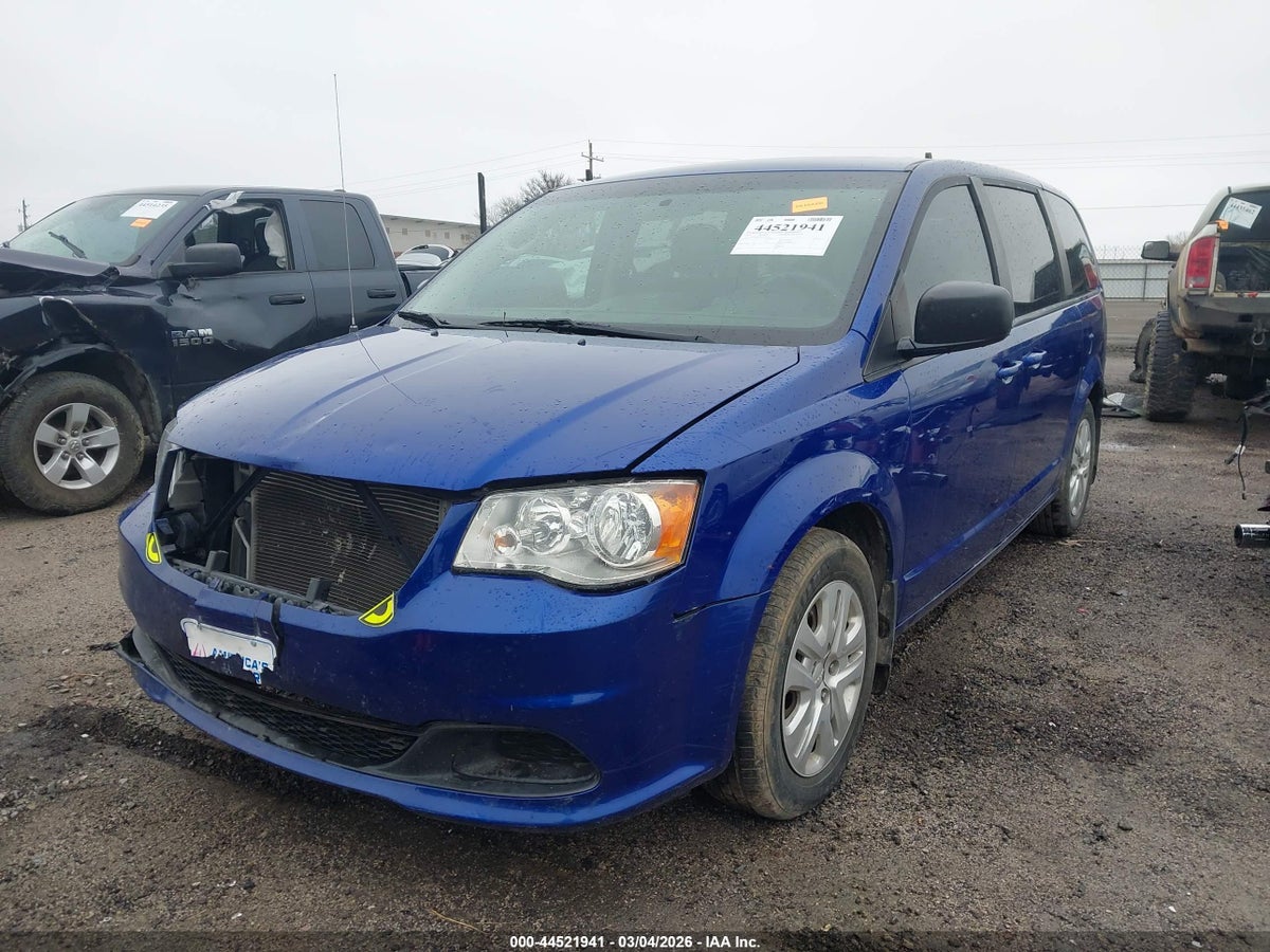2018 DODGE GRAND CARAVAN SE — снимка 2