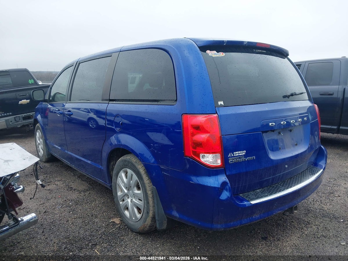 2018 DODGE GRAND CARAVAN SE — снимка 3