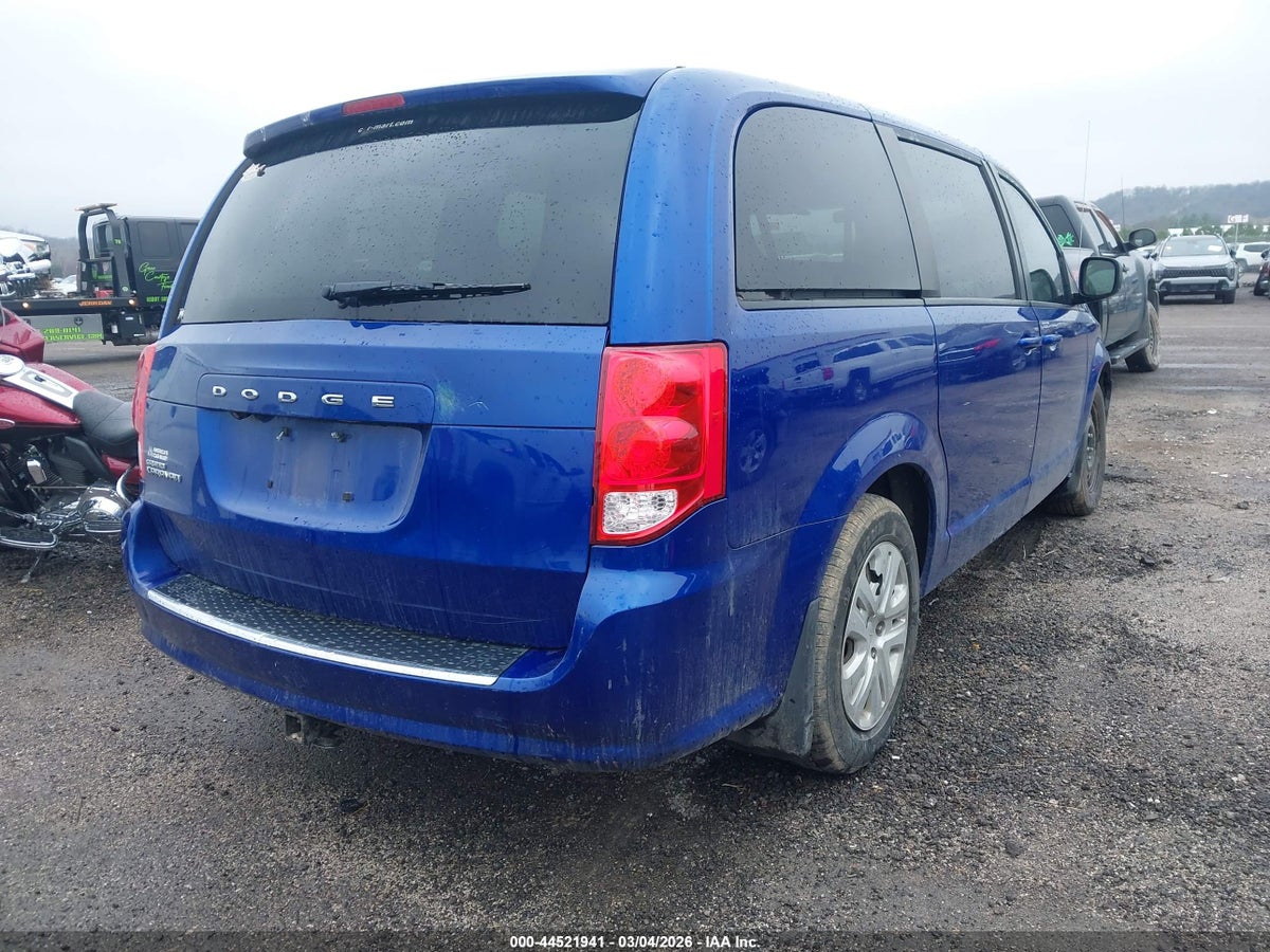 2018 DODGE GRAND CARAVAN SE — снимка 4