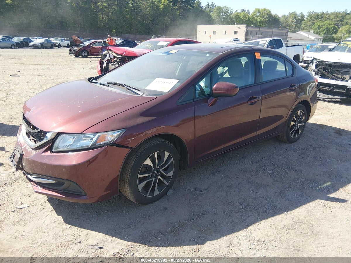 2015 HONDA CIVIC EX — снимка 2