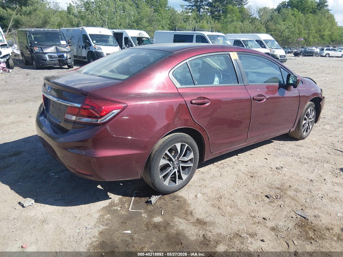 2015 HONDA CIVIC EX — снимка 4