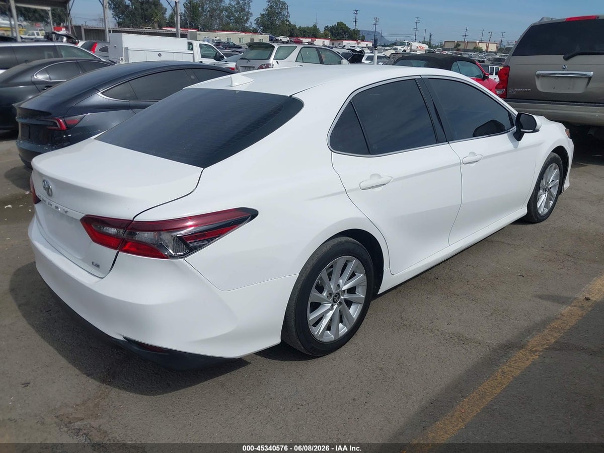 2022 TOYOTA CAMRY LE — снимка 4