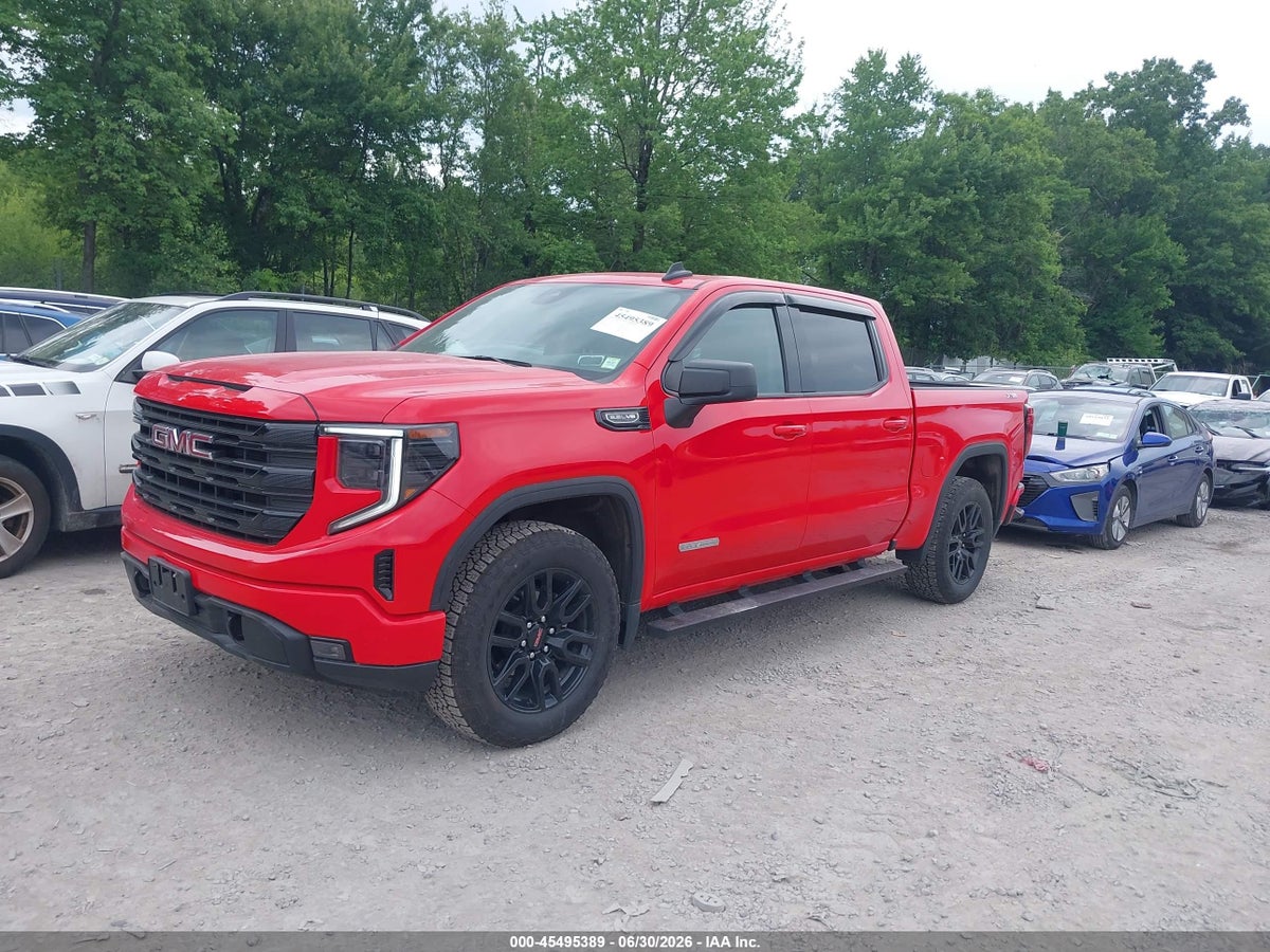 2024 GMC SIERRA 1500 4WD SHORT BOX ELEVATION WITH 3SB — снимка 2