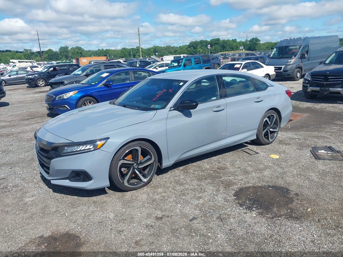 2022 HONDA ACCORD HYBRID SPORT — снимка 2