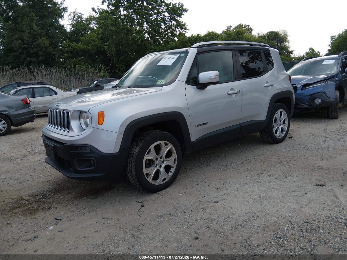 2015 JEEP RENEGADE LIMITED — снимка 2