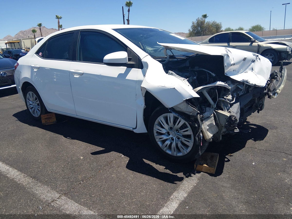 2015 TOYOTA COROLLA LE