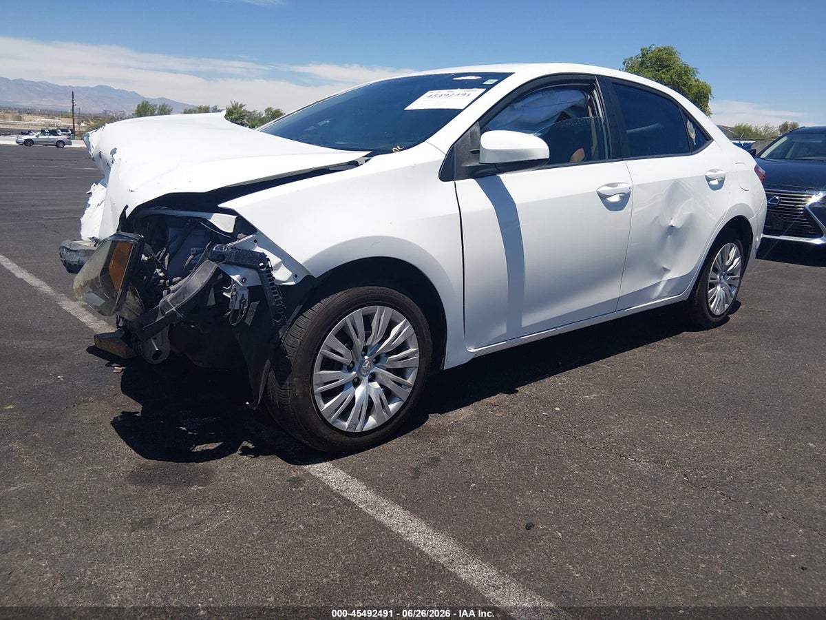 2015 TOYOTA COROLLA LE — снимка 2