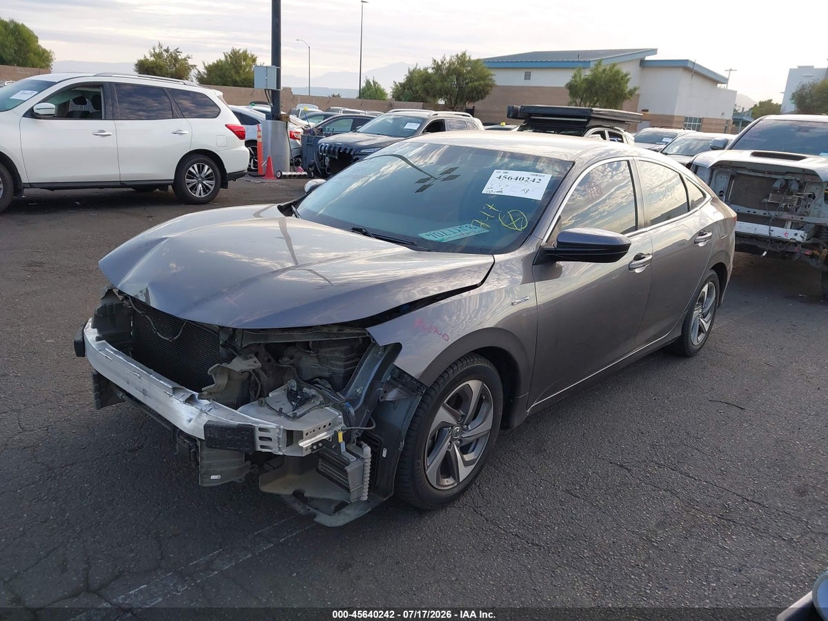 2019 HONDA INSIGHT EX — снимка 2