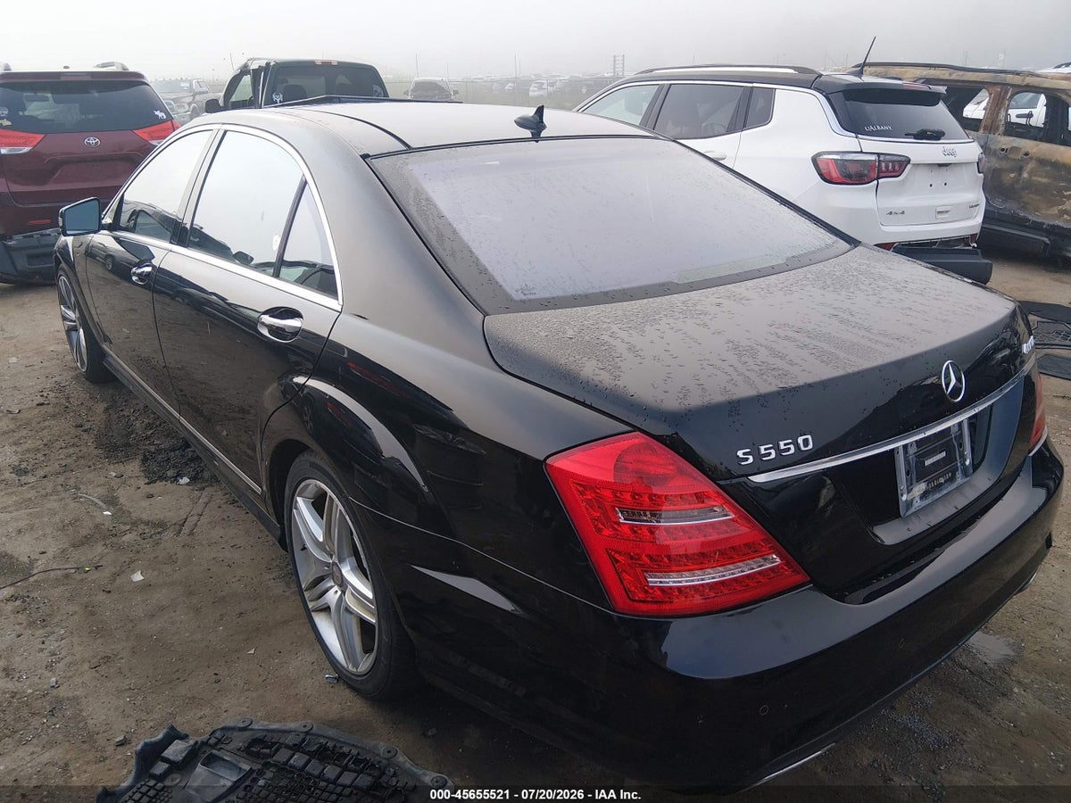 2013 MERCEDES-BENZ S 550 4MATIC — снимка 3