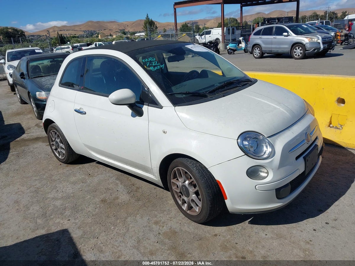 2015 FIAT 500C POP
