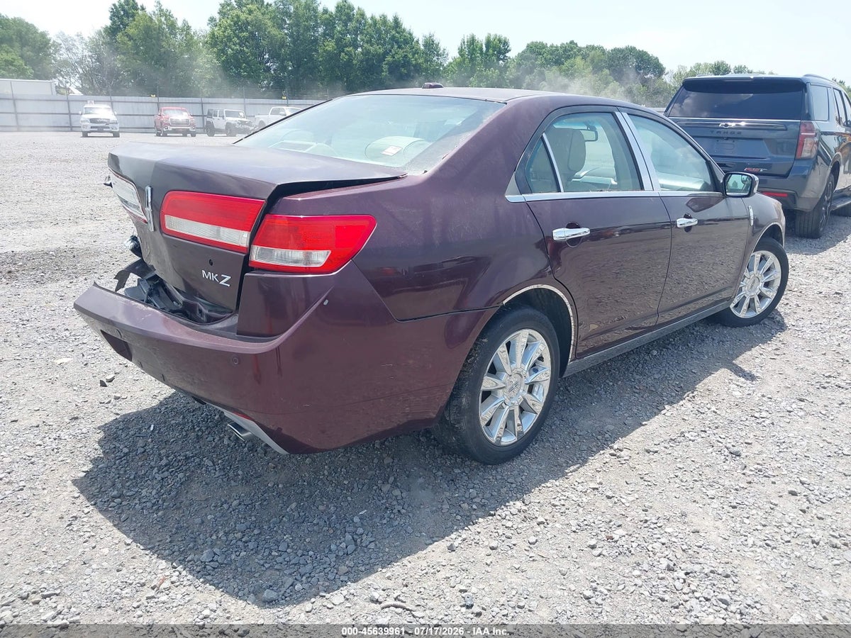 2011 LINCOLN MKZ — снимка 4