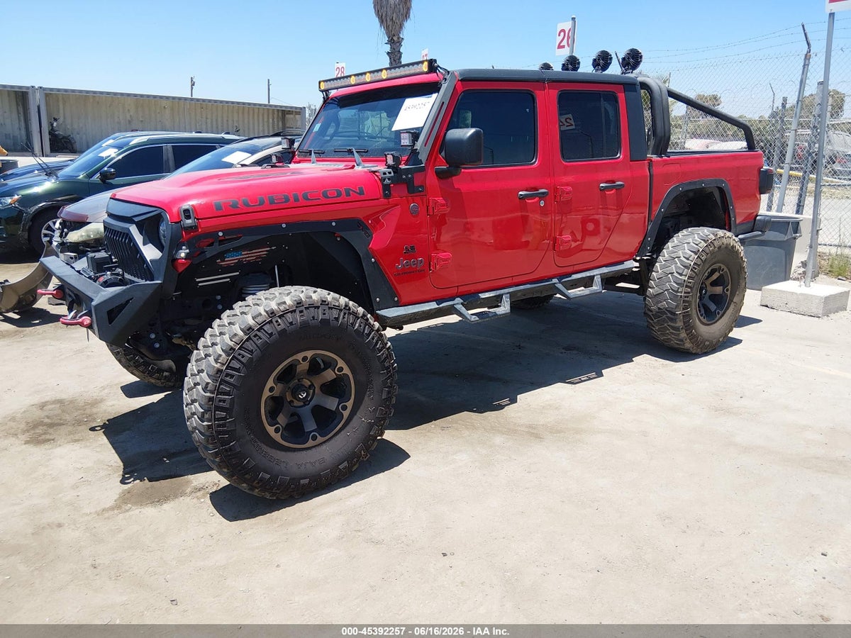2020 JEEP GLADIATOR RUBICON 4X4 — снимка 2