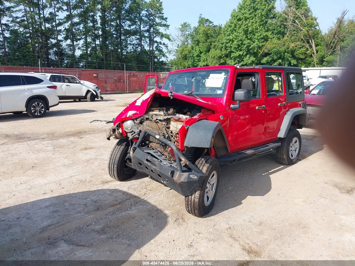 2018 JEEP WRANGLER JK UNLIMITED SPORT 4X4 — снимка 2