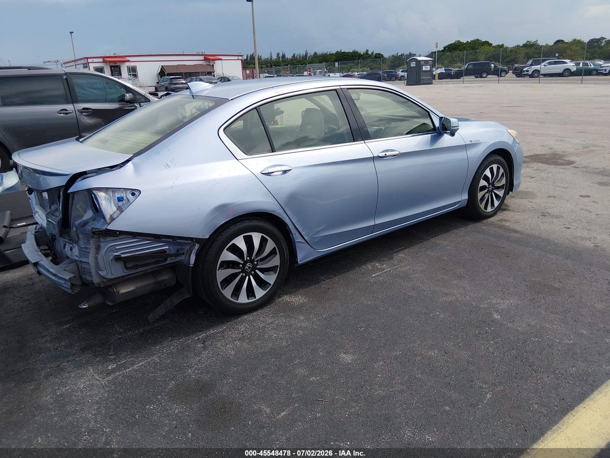 2017 HONDA ACCORD HYBRID EX-L — снимка 4