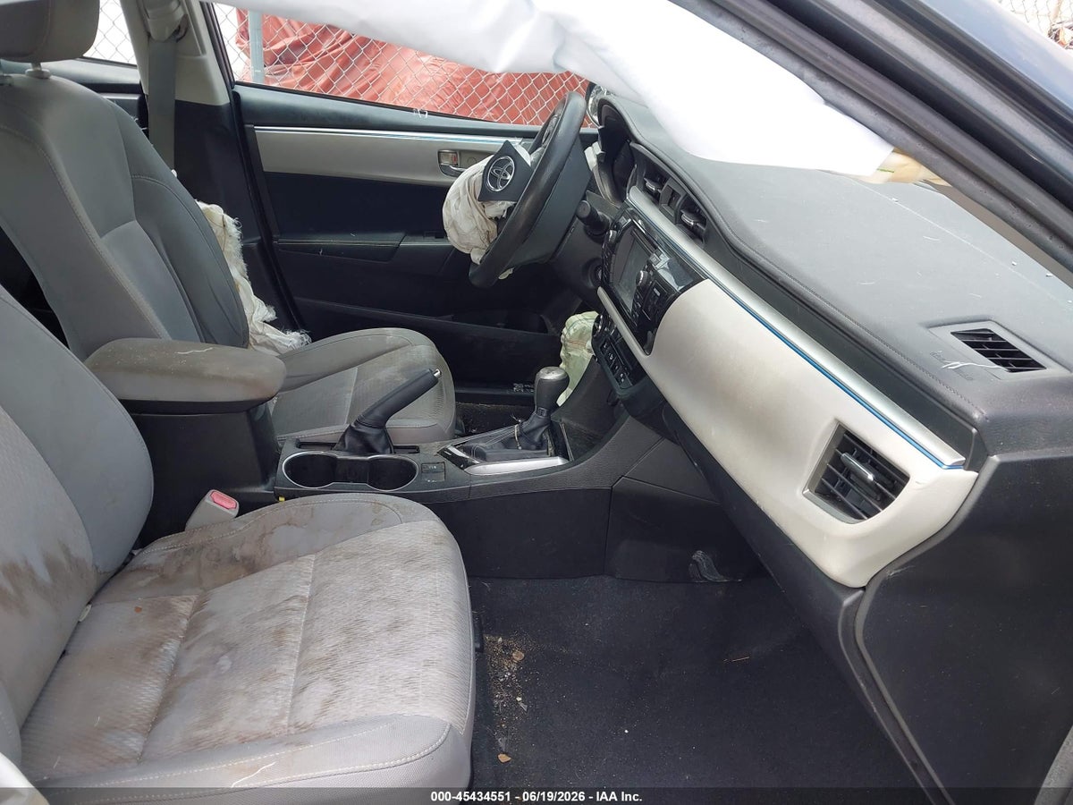 2014 TOYOTA COROLLA LE — снимка 5