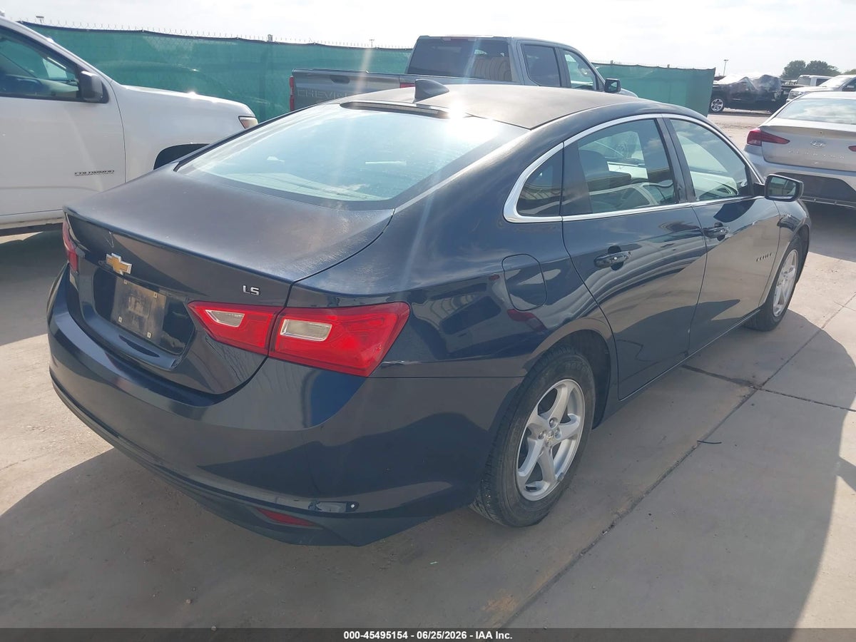 2016 CHEVROLET MALIBU 1FL — снимка 4