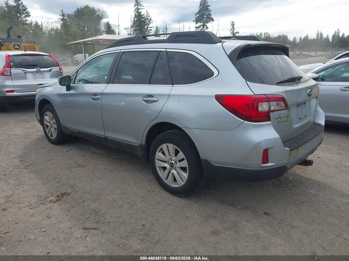 2015 SUBARU OUTBACK 2.5I PREMIUM — снимка 3
