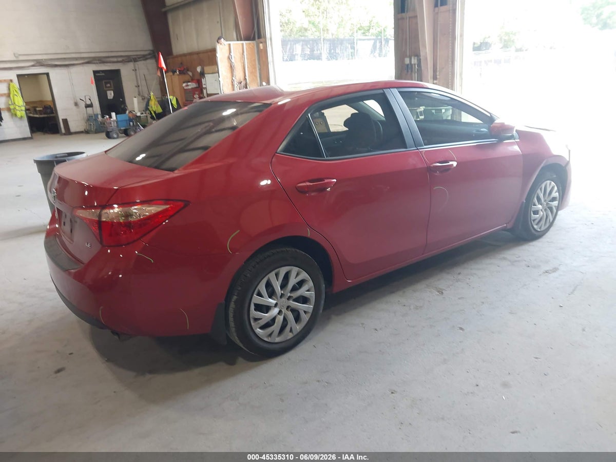 2017 TOYOTA COROLLA LE — снимка 4
