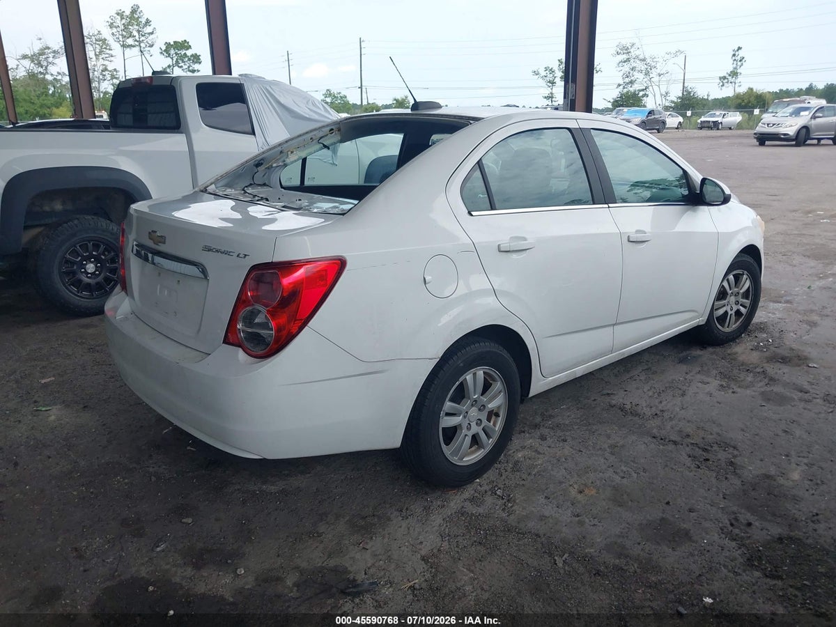 2015 CHEVROLET SONIC LT AUTO — снимка 4