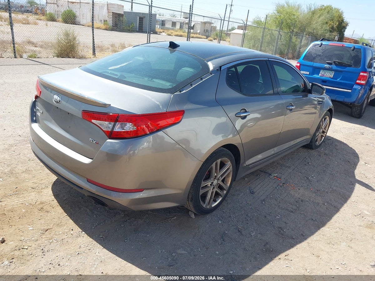 2013 KIA OPTIMA SX — снимка 4