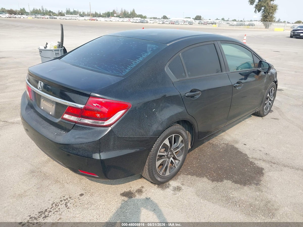 2014 HONDA CIVIC EX — снимка 4