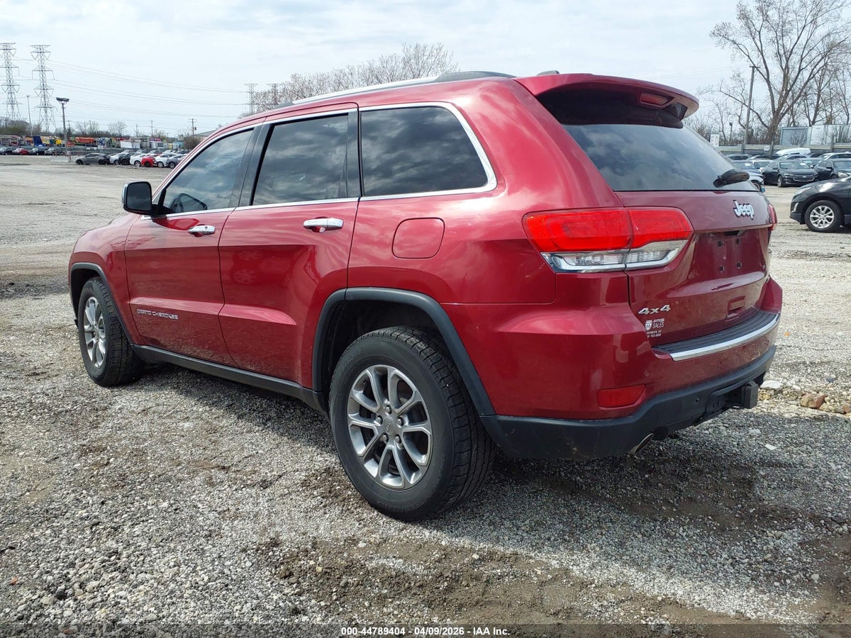 2014 JEEP GRAND CHEROKEE LIMITED — снимка 3