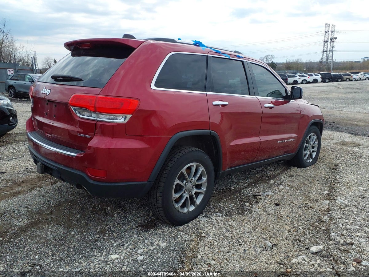 2014 JEEP GRAND CHEROKEE LIMITED — снимка 4