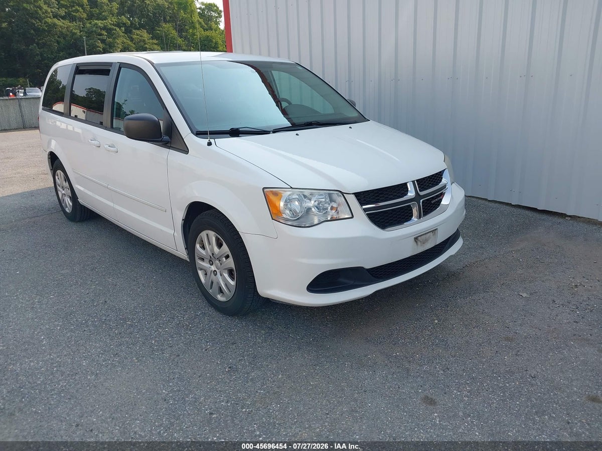 2016 DODGE GRAND CARAVAN SE