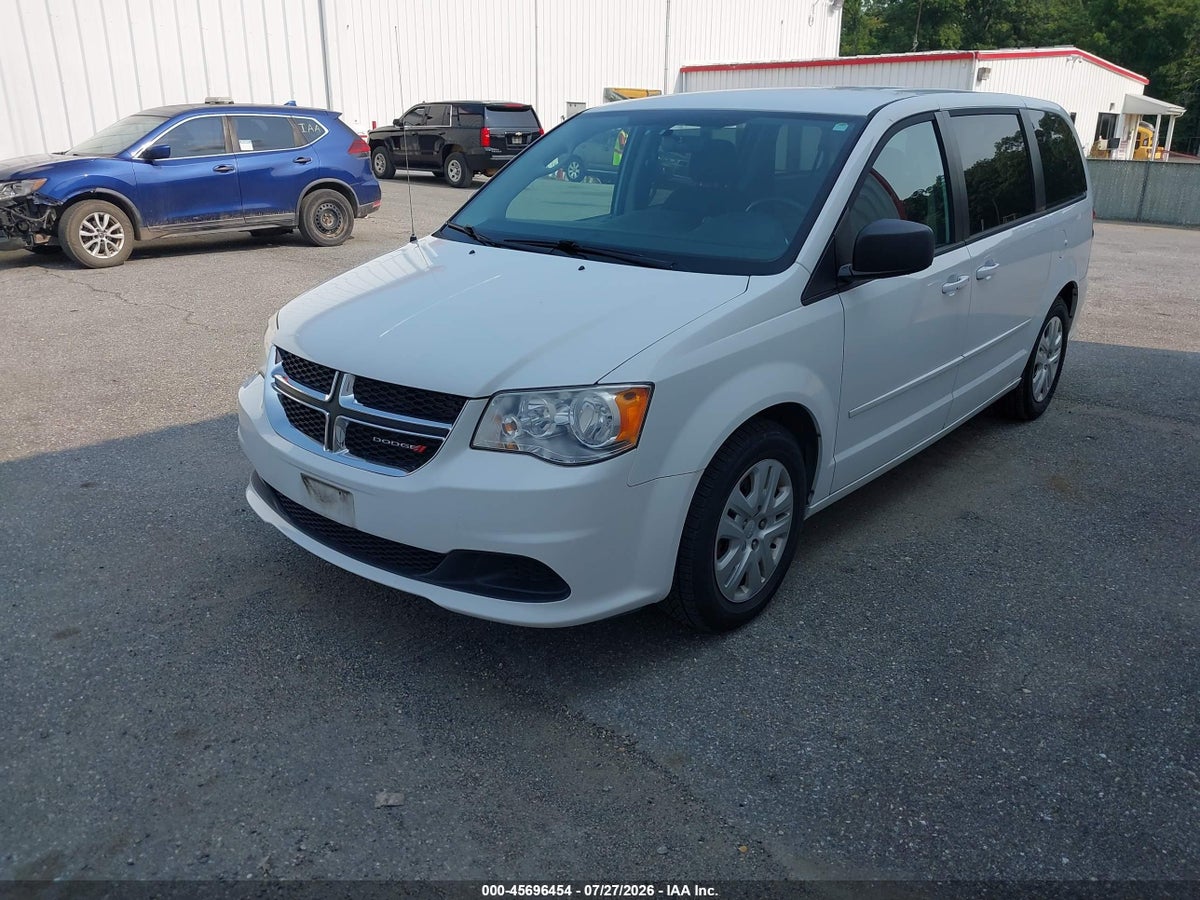 2016 DODGE GRAND CARAVAN SE — снимка 2