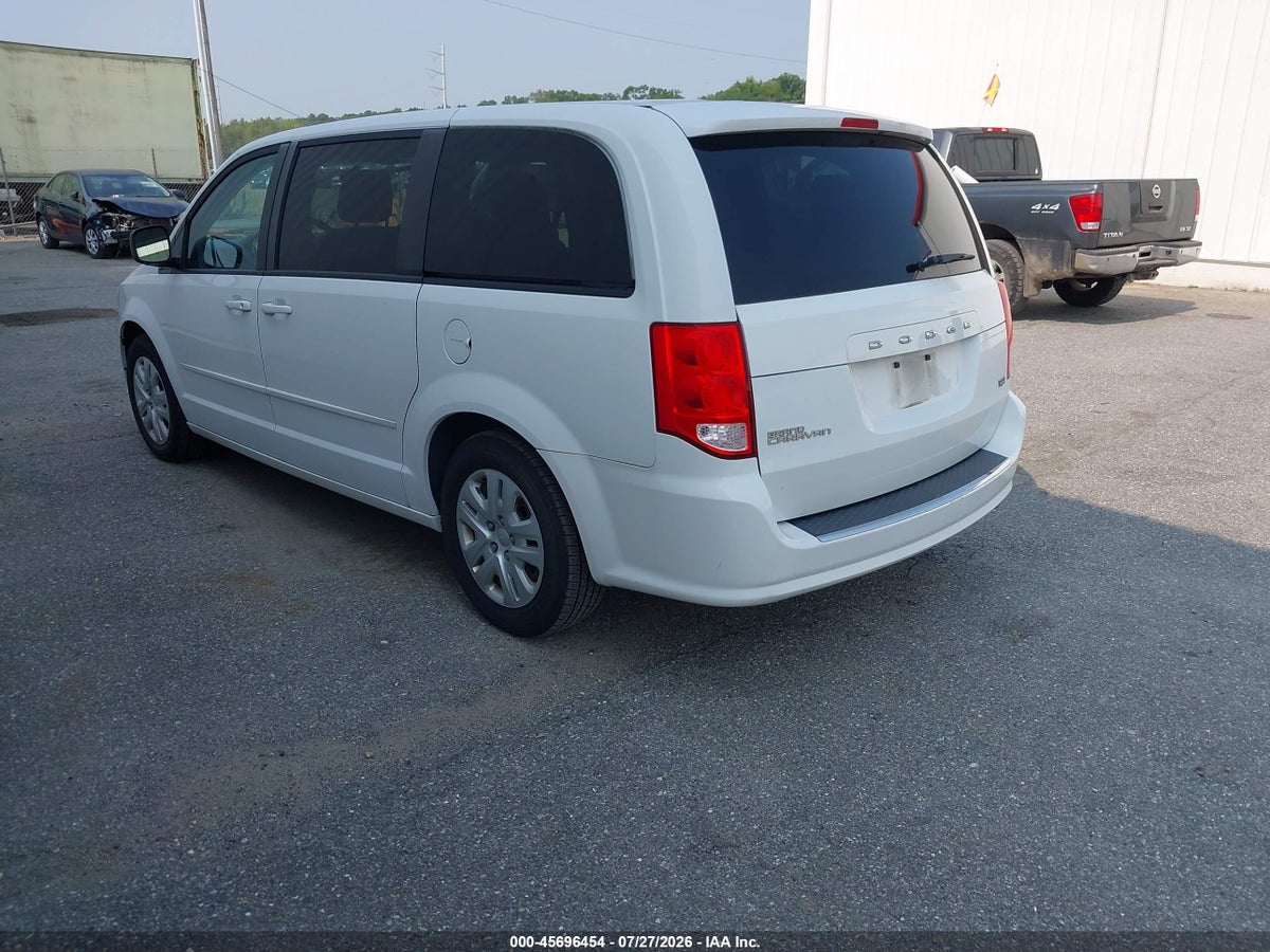 2016 DODGE GRAND CARAVAN SE — снимка 3