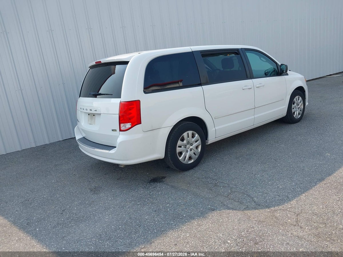 2016 DODGE GRAND CARAVAN SE — снимка 4