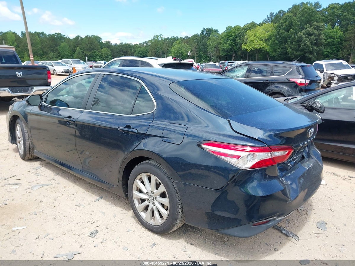 2018 TOYOTA CAMRY LE — снимка 3